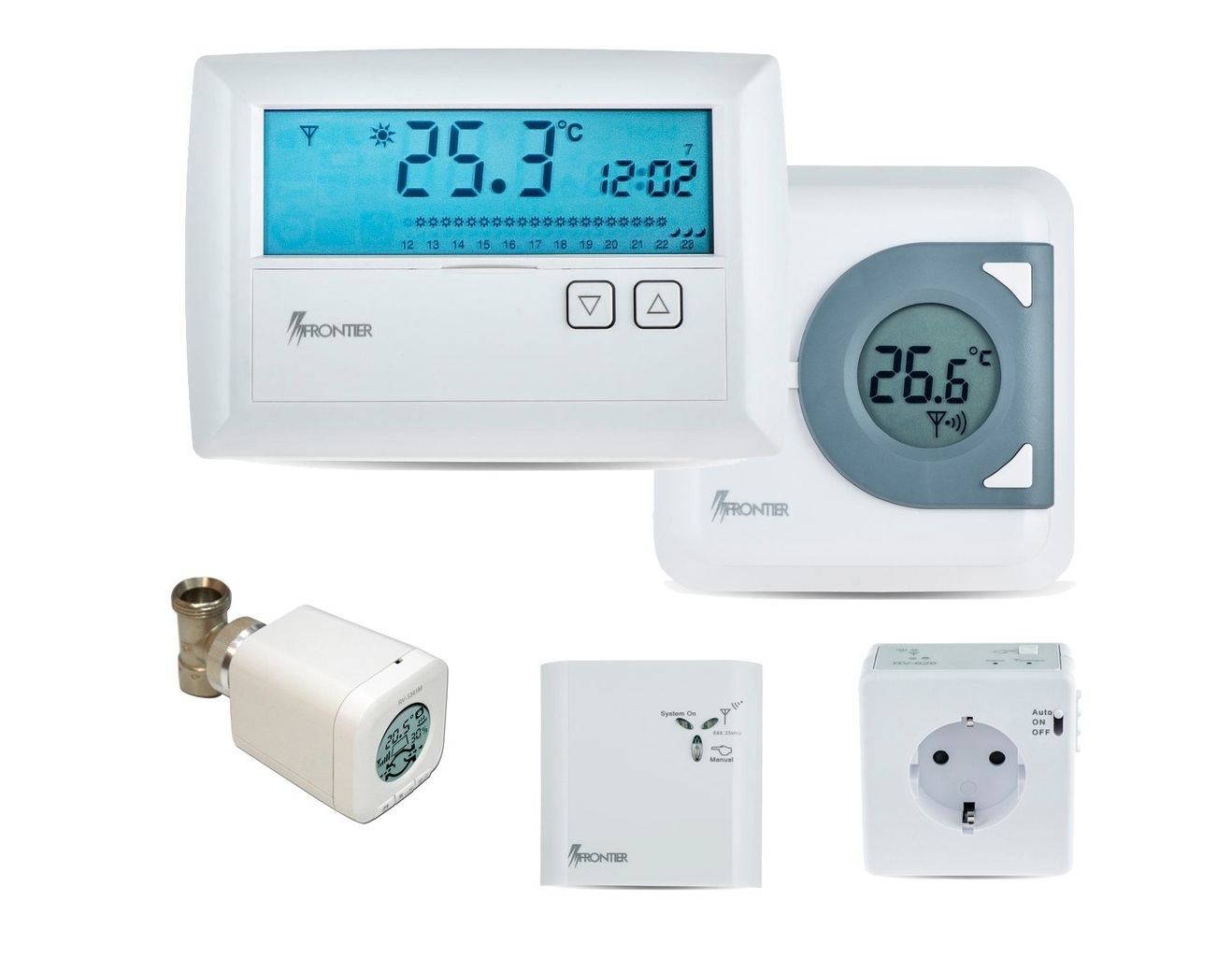 Термоголовка электронная для радиатора отопления FR-2 Термоголовка электронная для радиаторов