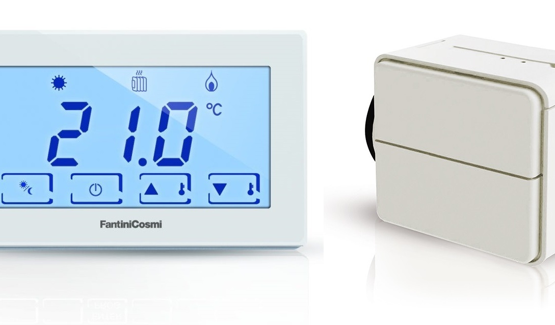 Электронная термоголовка и терморегулятор Fantiny Cosmi Термоголовка и терморегулятор Fantiny Cosmi
